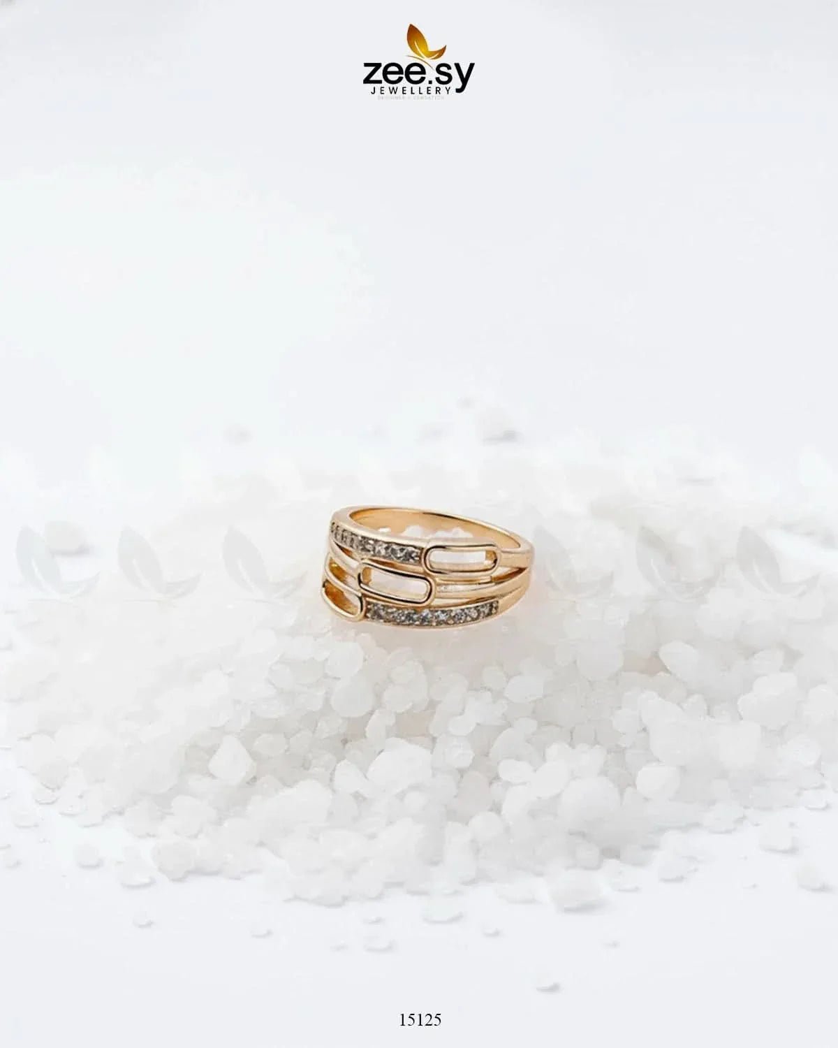 Edgy Ring - Zeesy.pk