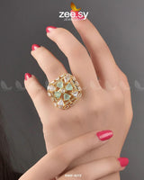 Cubic Ring-8272 Rings - Zeesy Jewellery Pakistan | Premium Artificial & Imitation Jewellery
