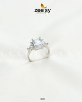 Dazzling Ring White Rings - Zeesy Jewellery Pakistan | Premium Artificial & Imitation Jewellery