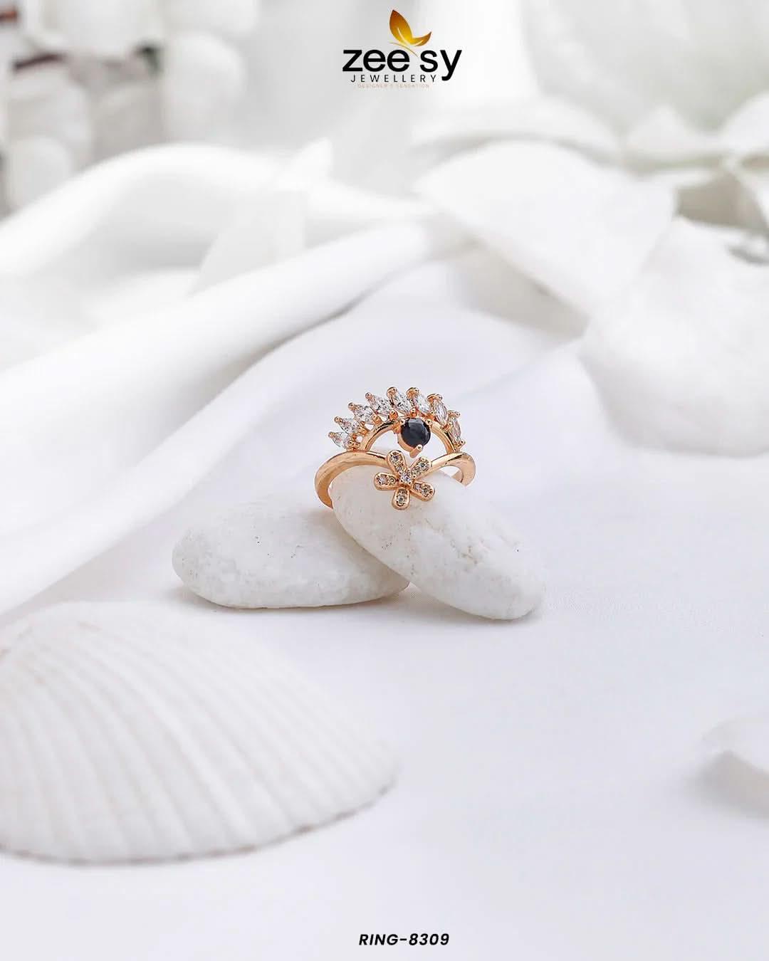 Ring-8309 Black Rings - Zeesy Jewellery Pakistan | Premium Artificial & Imitation Jewellery
