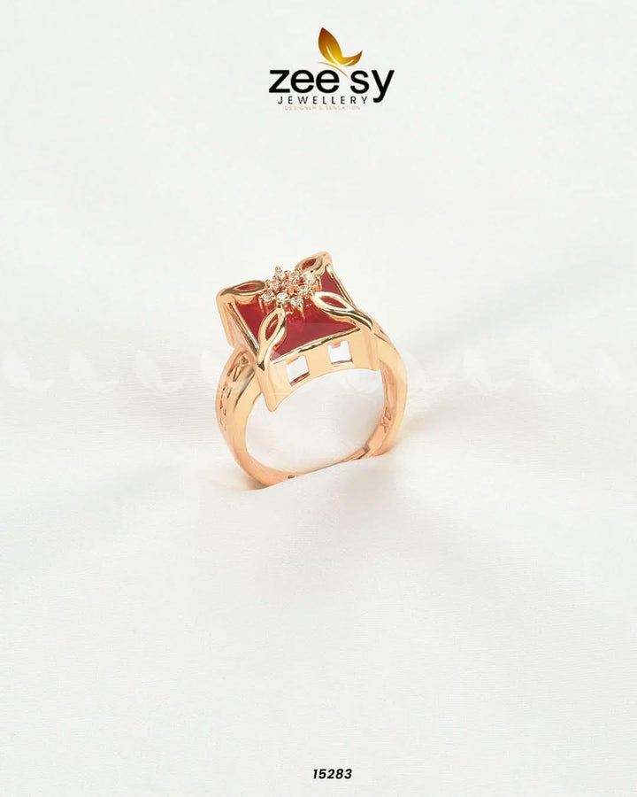 Solstice Ring Red Rings - Zeesy Jewellery Pakistan | Premium Artificial & Imitation Jewellery