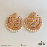 EARRINGS 0762 mint pink