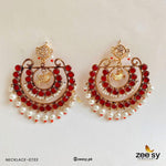 Load image into Gallery viewer, EARRINGS 0762 red
