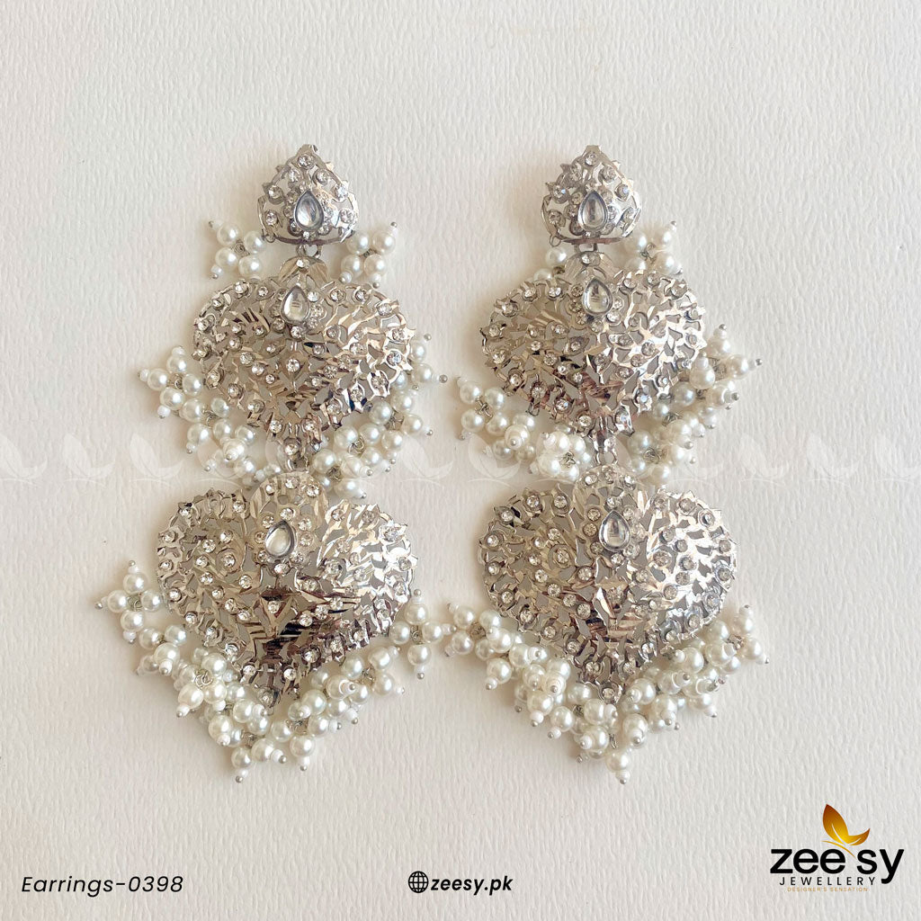 Earrings 0398 silver