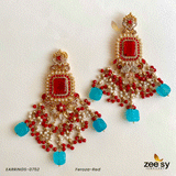 WOMEN EARRINGS 0752 - Zeesy.pk