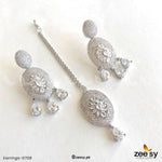 Load image into Gallery viewer, Earrings 0708 white