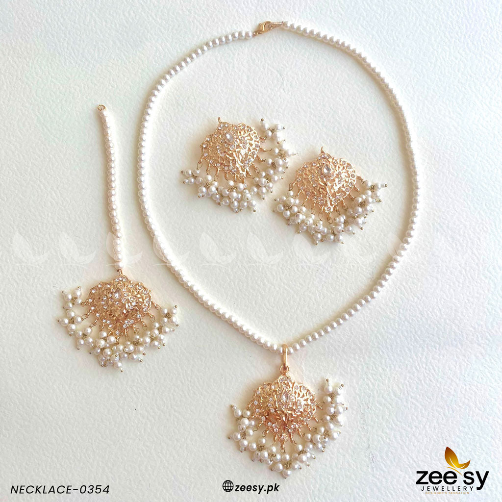 NECKLACE 0354 white