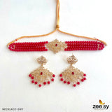 NECKLACE 0411 red