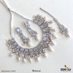 Load image into Gallery viewer, NECKLACE 0977 WHITE