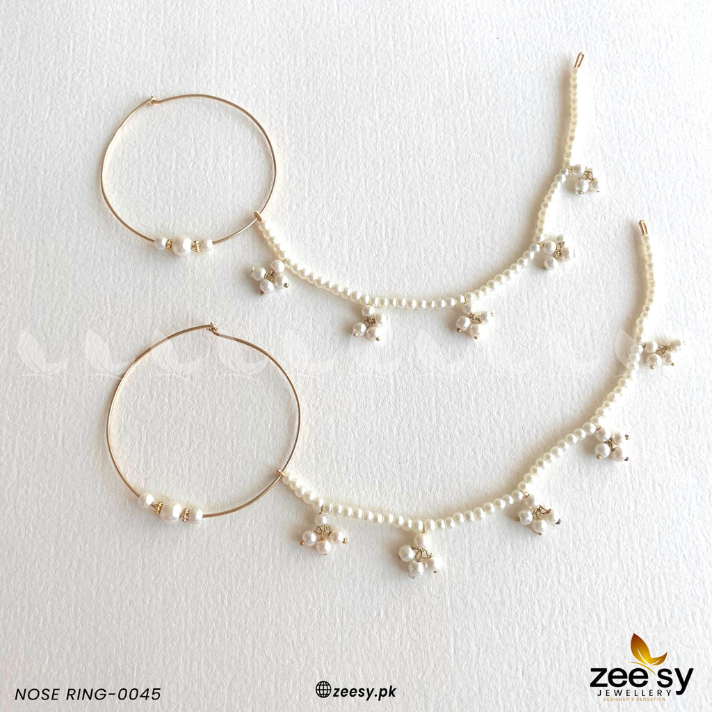 zee.sy jewellery My 👰 bride..I lv this nose ring I'm first time satisfied  online shoping🥰From ZooniSaloon 🌹🥰