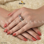 Load image into Gallery viewer, RING 8266 silver pink