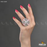 RING 8283 silver pink