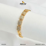BRACELET-0079 Golden Bracelet - Zeesy Jewellery Pakistan | Premium Artificial & Imitation Jewellery