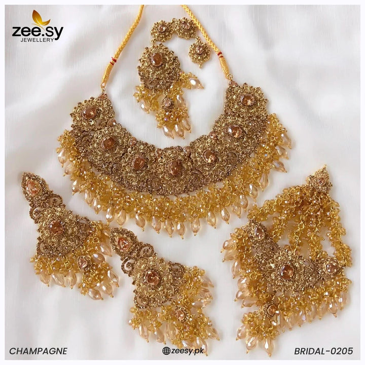 BRIDAL-0205 Bridal Set - Zeesy Jewellery Pakistan | Premium Artificial & Imitation Jewellery