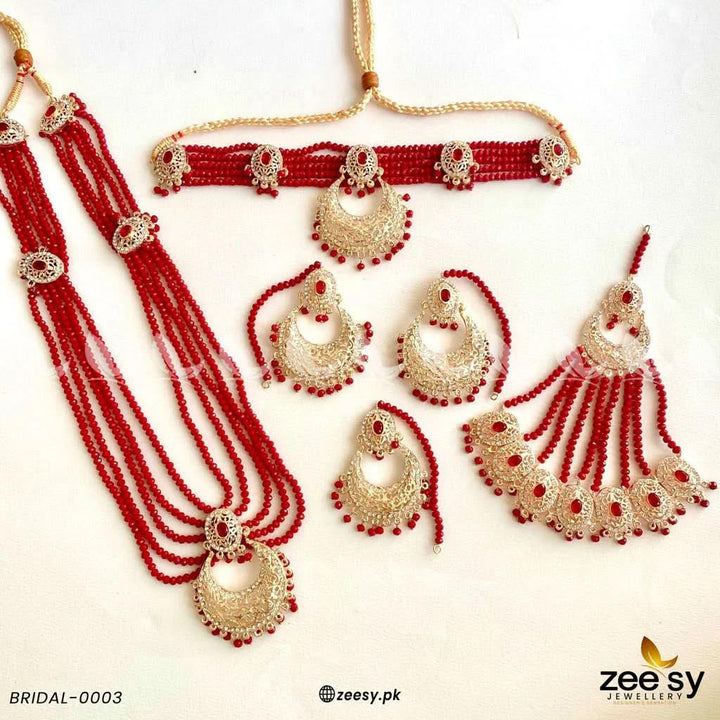 BRIDAL-0003 Bridal Set - Zeesy Jewellery Pakistan | Premium Artificial & Imitation Jewellery