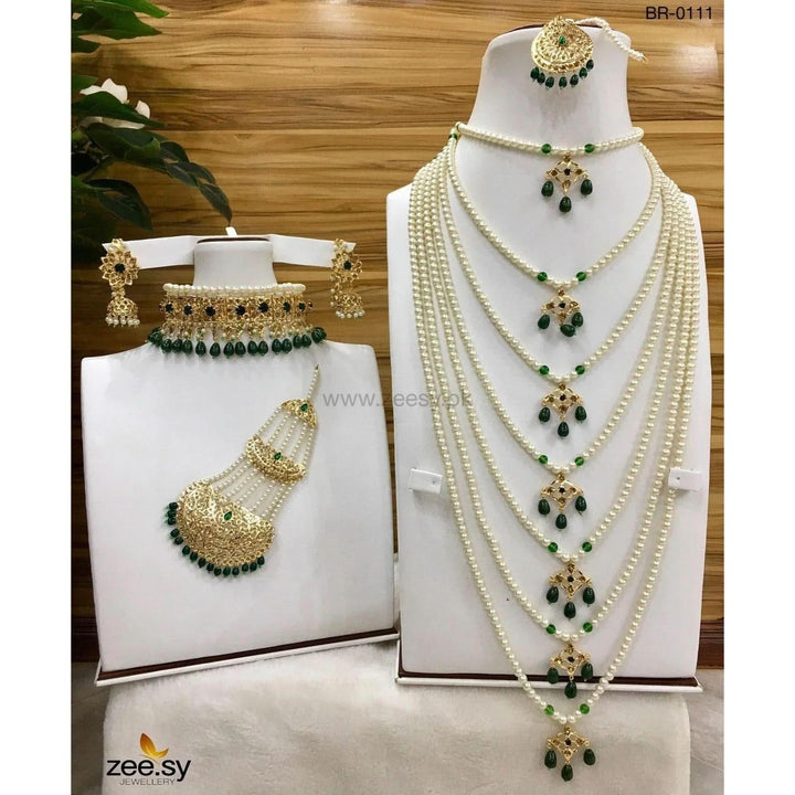 Bridal-0111 Bridal Set - Zeesy Jewellery Pakistan | Premium Artificial & Imitation Jewellery