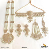 Regal Pearl Jhoomar Bridal Set - Zeesy.pk