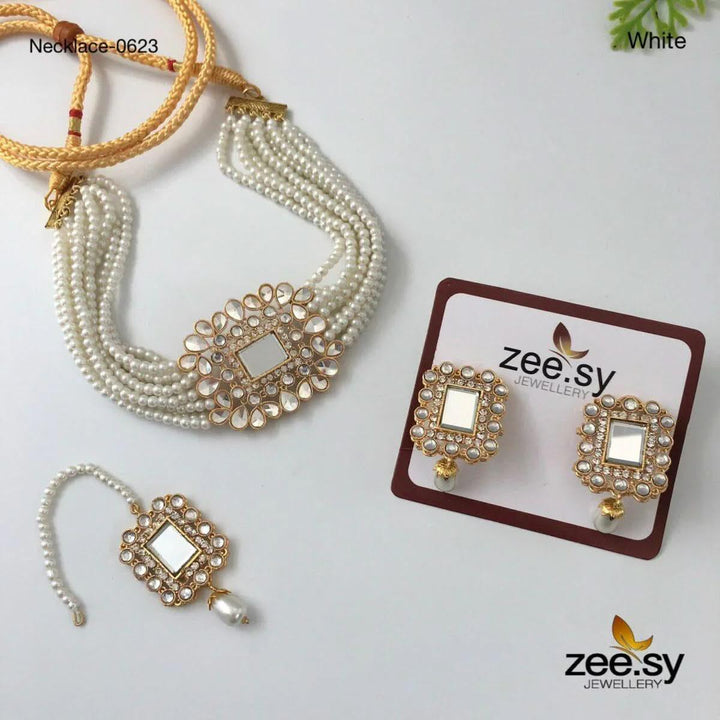 NECKLACE-0623 choker - Zeesy Jewellery Pakistan | Premium Artificial & Imitation Jewellery