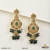 EARRINGS-0717 Green Earrings - Zeesy Jewellery Pakistan | Premium Artificial & Imitation Jewellery