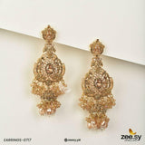 EARRINGS-0717 Champagne Earrings - Zeesy Jewellery Pakistan | Premium Artificial & Imitation Jewellery