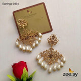 SUNFLOWER EARRINGS-0434 - Zeesy.pk