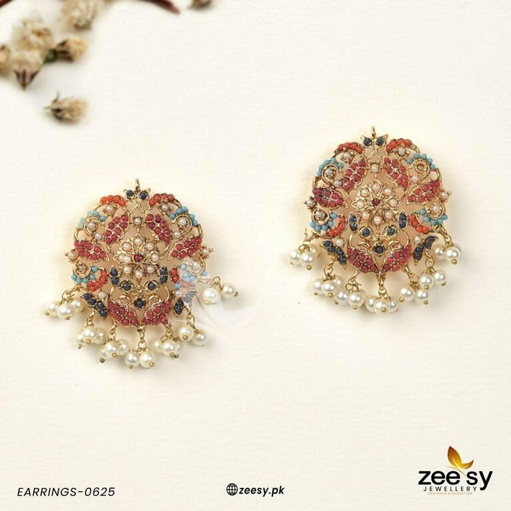 EARRINGS-0625 Earrings - Zeesy Jewellery Pakistan | Premium Artificial & Imitation Jewellery