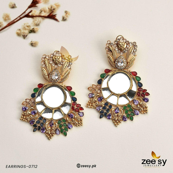 EARRINGS - 0712 Earrings - Zeesy Jewellery Pakistan | Premium Artificial & Imitation Jewellery
