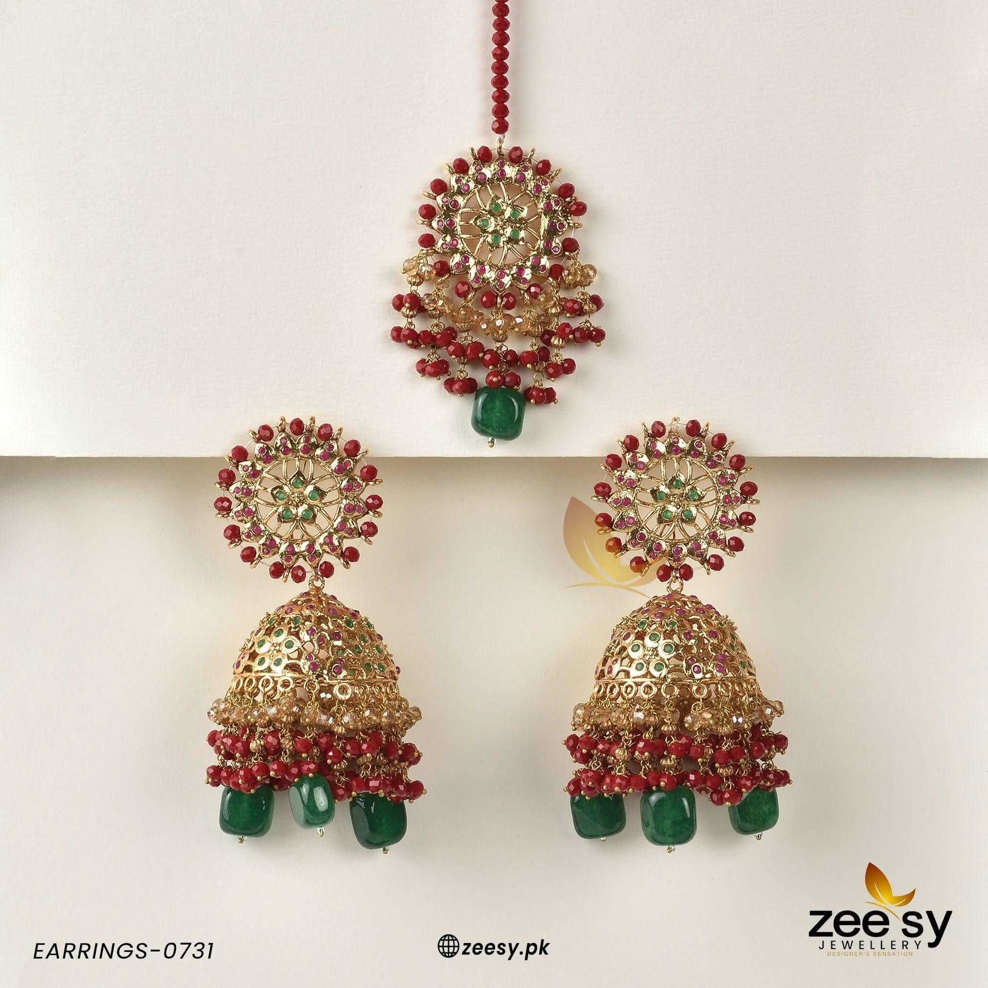 EARRINGS-0731 Earrings - Zeesy Jewellery Pakistan | Premium Artificial & Imitation Jewellery