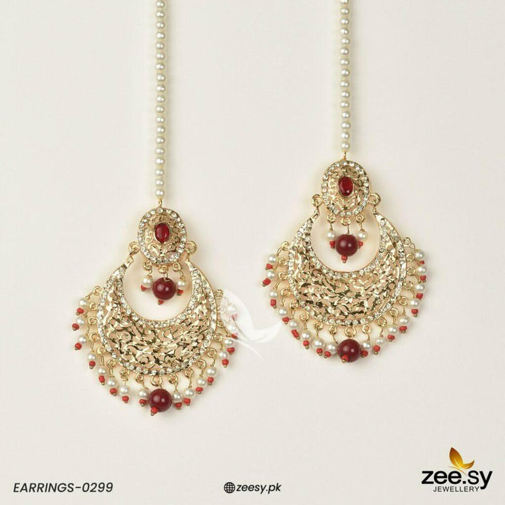 EARRINGS-0299 Earrings - Zeesy Jewellery Pakistan | Premium Artificial & Imitation Jewellery