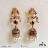 EARRINGS-0746 Black Earrings - Zeesy Jewellery Pakistan | Premium Artificial & Imitation Jewellery