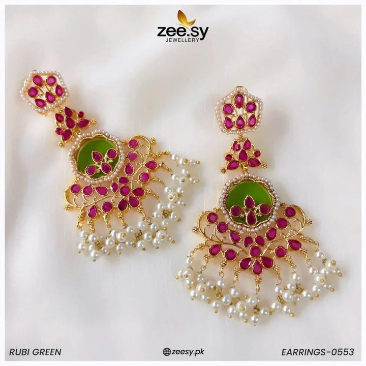 EARRINGS-0553 Earrings - Zeesy Jewellery Pakistan | Premium Artificial & Imitation Jewellery
