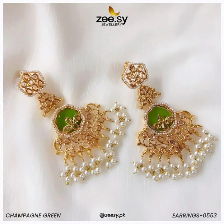 EARRINGS-0553 Earrings - Zeesy Jewellery Pakistan | Premium Artificial & Imitation Jewellery