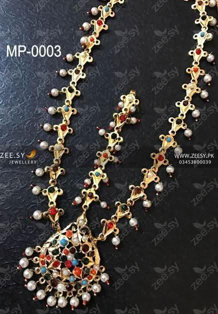 Zara Pearl Matha Patti MATHA PATI - Zeesy Jewellery Pakistan | Premium Artificial & Imitation Jewellery
