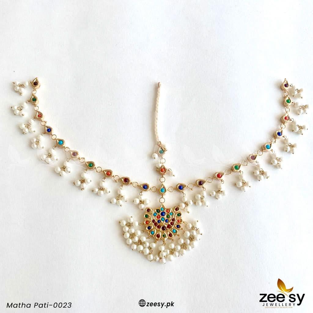 Matha Pati-0023 MATHA PATI - Zeesy Jewellery Pakistan | Premium Artificial & Imitation Jewellery