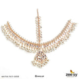 MATHA PATI-0056 Golden MATHA PATI - Zeesy Jewellery Pakistan | Premium Artificial & Imitation Jewellery