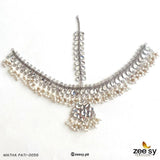 MATHA PATI-0056 Silver MATHA PATI - Zeesy Jewellery Pakistan | Premium Artificial & Imitation Jewellery