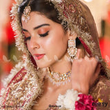 KUNDAN NECKLACE - 0536 - Zeesy.pk