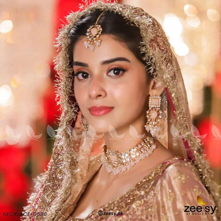 KUNDAN NECKLACE - 0536 Necklace Sets - Zeesy Jewellery Pakistan | Premium Artificial & Imitation Jewellery