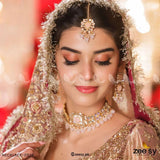 KUNDAN NECKLACE - 0536 - Zeesy.pk