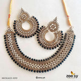 NECKLACE-0313 Black Necklace Sets - Zeesy Jewellery Pakistan | Premium Artificial & Imitation Jewellery