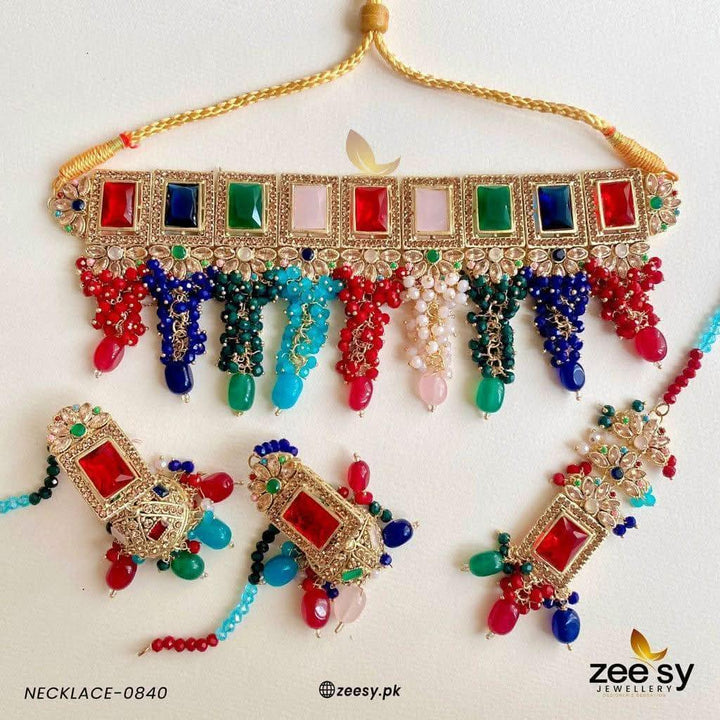 NECKLACE-0840 Multi Necklace Sets - Zeesy Jewellery Pakistan | Premium Artificial & Imitation Jewellery