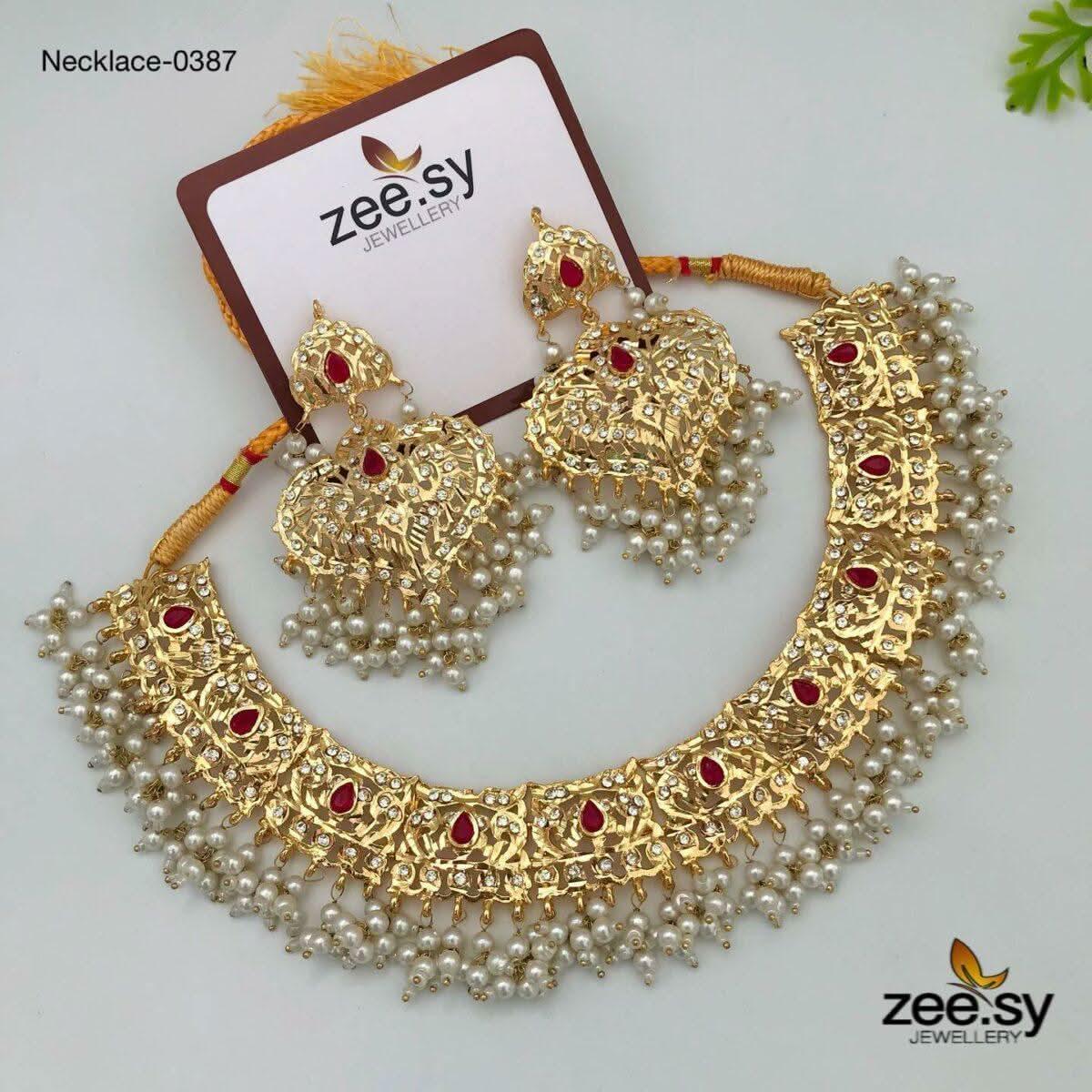 NECKLACE-0387 Necklace Sets - Zeesy Jewellery Pakistan | Premium Artificial & Imitation Jewellery