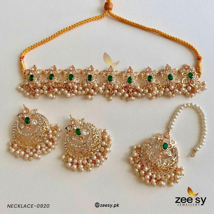 NECKLACE-0920 Necklace Sets - Zeesy Jewellery Pakistan | Premium Artificial & Imitation Jewellery