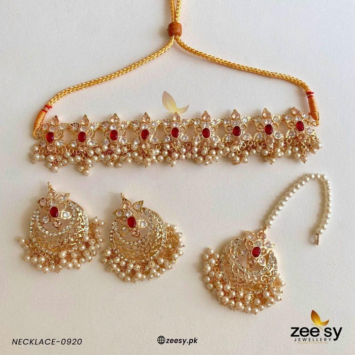 NECKLACE-0920 Necklace Sets - Zeesy Jewellery Pakistan | Premium Artificial & Imitation Jewellery