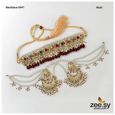 NECKLACE-0441 Multi Necklace Sets - Zeesy Jewellery Pakistan | Premium Artificial & Imitation Jewellery