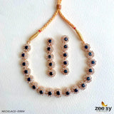 NECKLACE-0985 Black Necklace Sets - Zeesy Jewellery Pakistan