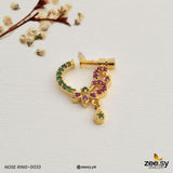 Nose Ring-0033 Golden Multi Nose ring - Zeesy Jewellery Pakistan | Premium Artificial & Imitation Jewellery