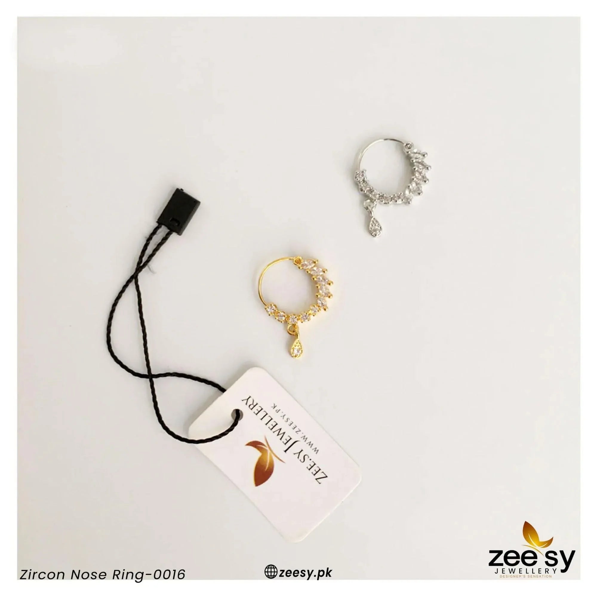 Zircon Nose Ring-0016 - Zeesy.pk