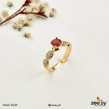 RING-8233 Red Rings - Zeesy Jewellery Pakistan
